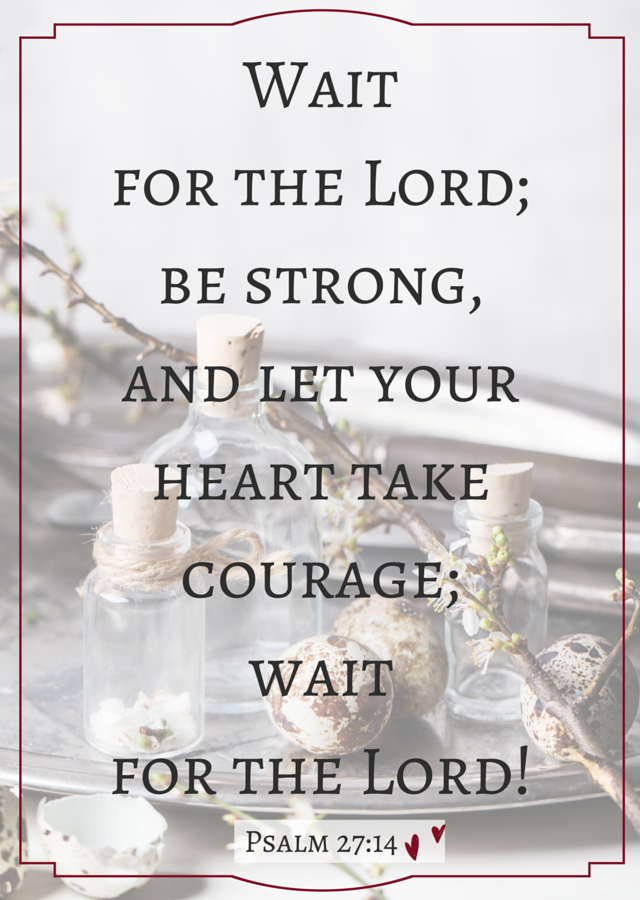 Are you waiting on God?